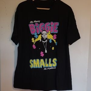 Mo Money Biggie Black Graphic Tee